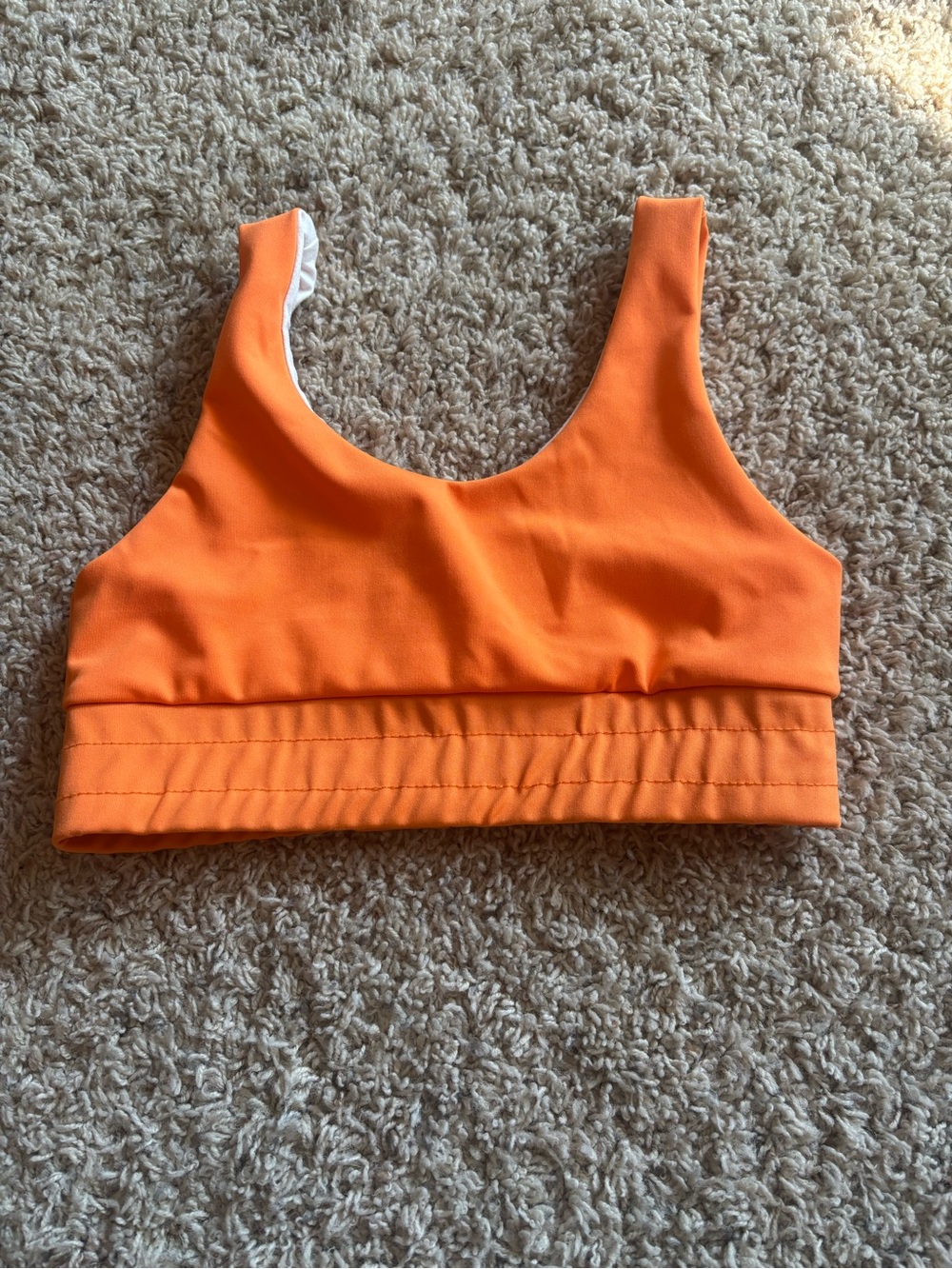 Five Dancewear Girls Orange Top